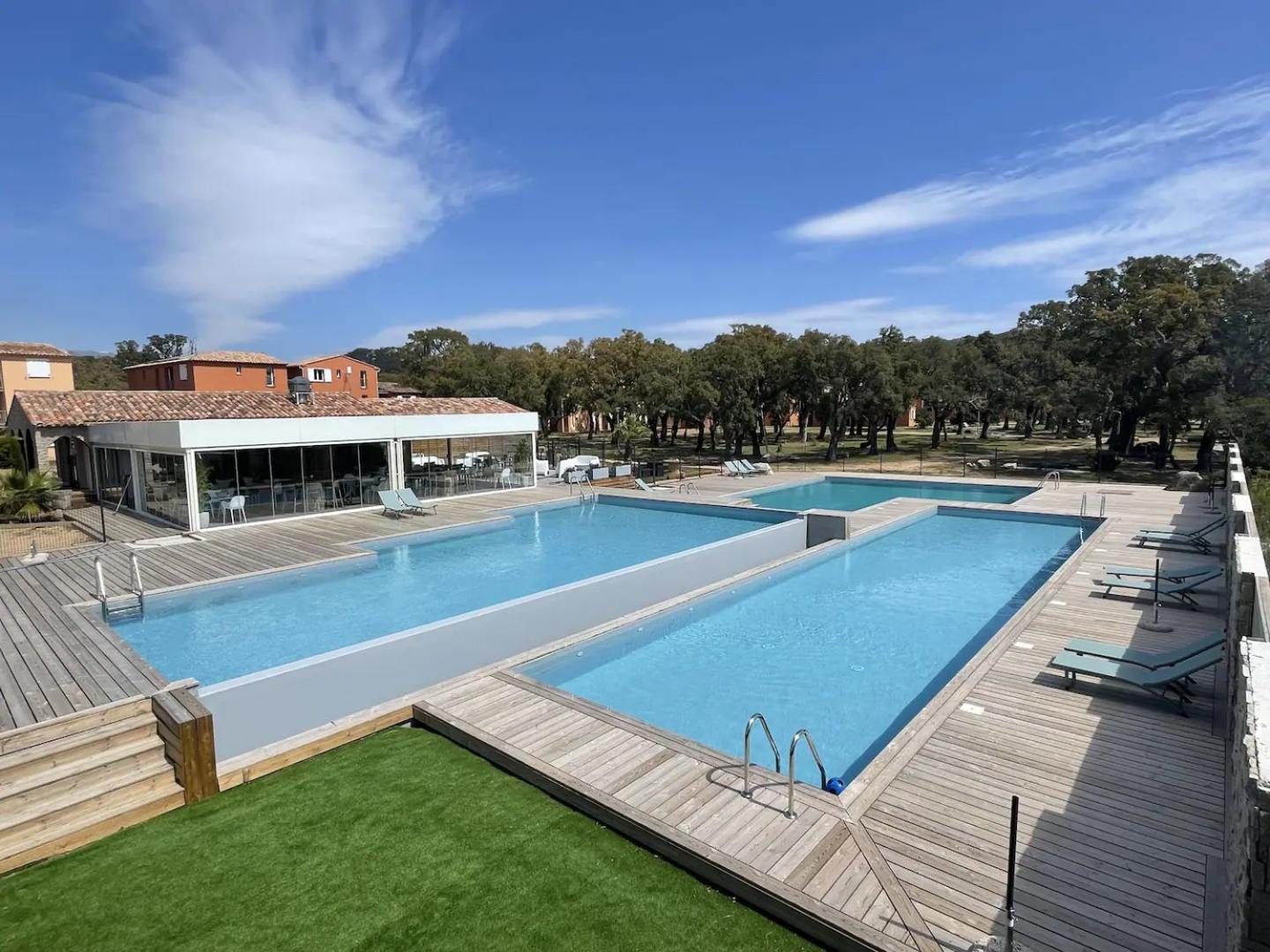 Mini Villa 4-6 Pers. Les Hameaux De Saint Cyprien Lecci Buitenkant foto